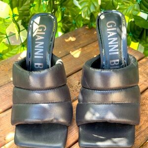 Gianni bini black heels size 8M